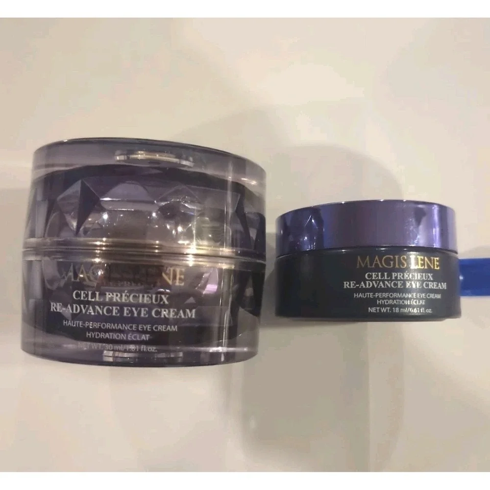 Magis Lene Cell Precieux Re-Advance Eye Cream 2 Pc Set 1.01oz + .61oz New no box